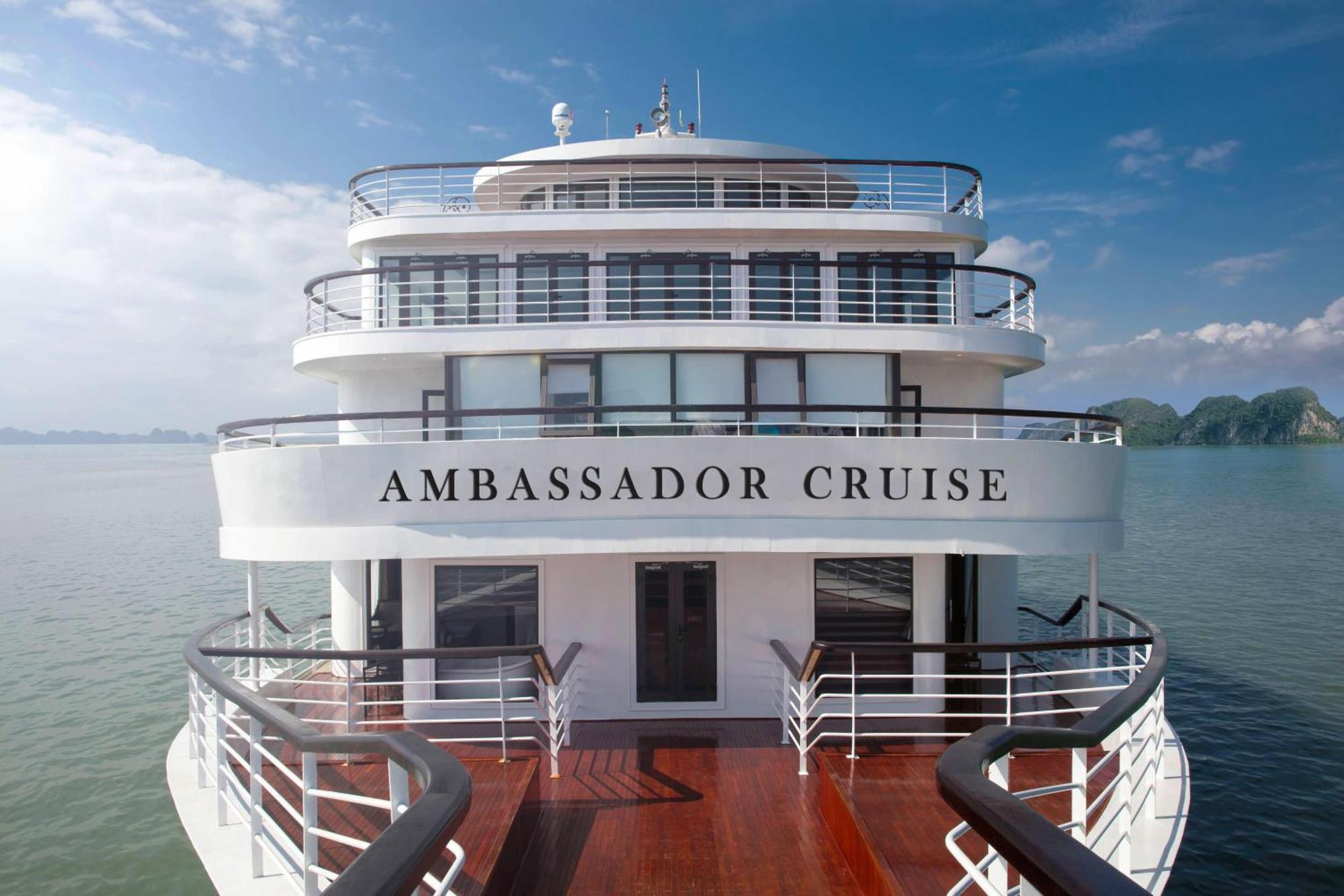 ホテル Ambassador Cruise Halong Bay ハロン エクステリア 写真